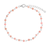 PULSERA SILA ROSADO PLATA