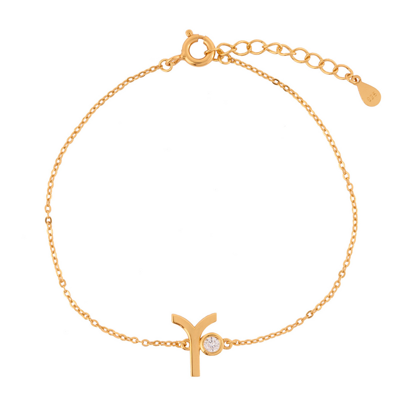 PULSERA NEW ZODIAC BAÑADA EN ORO
