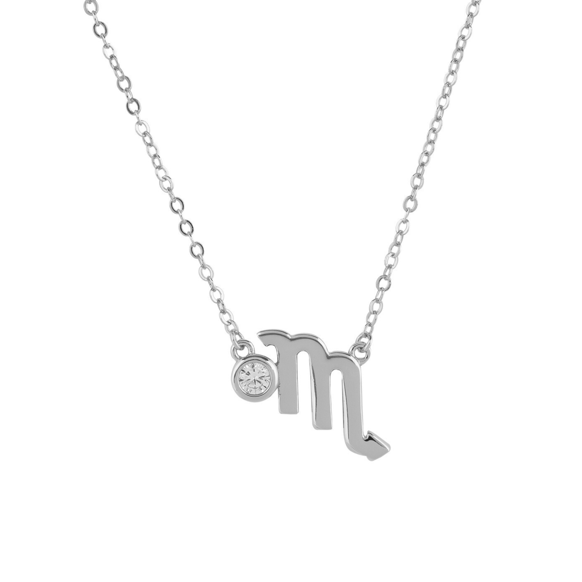 COLLAR NEW ZODIAC PLATA