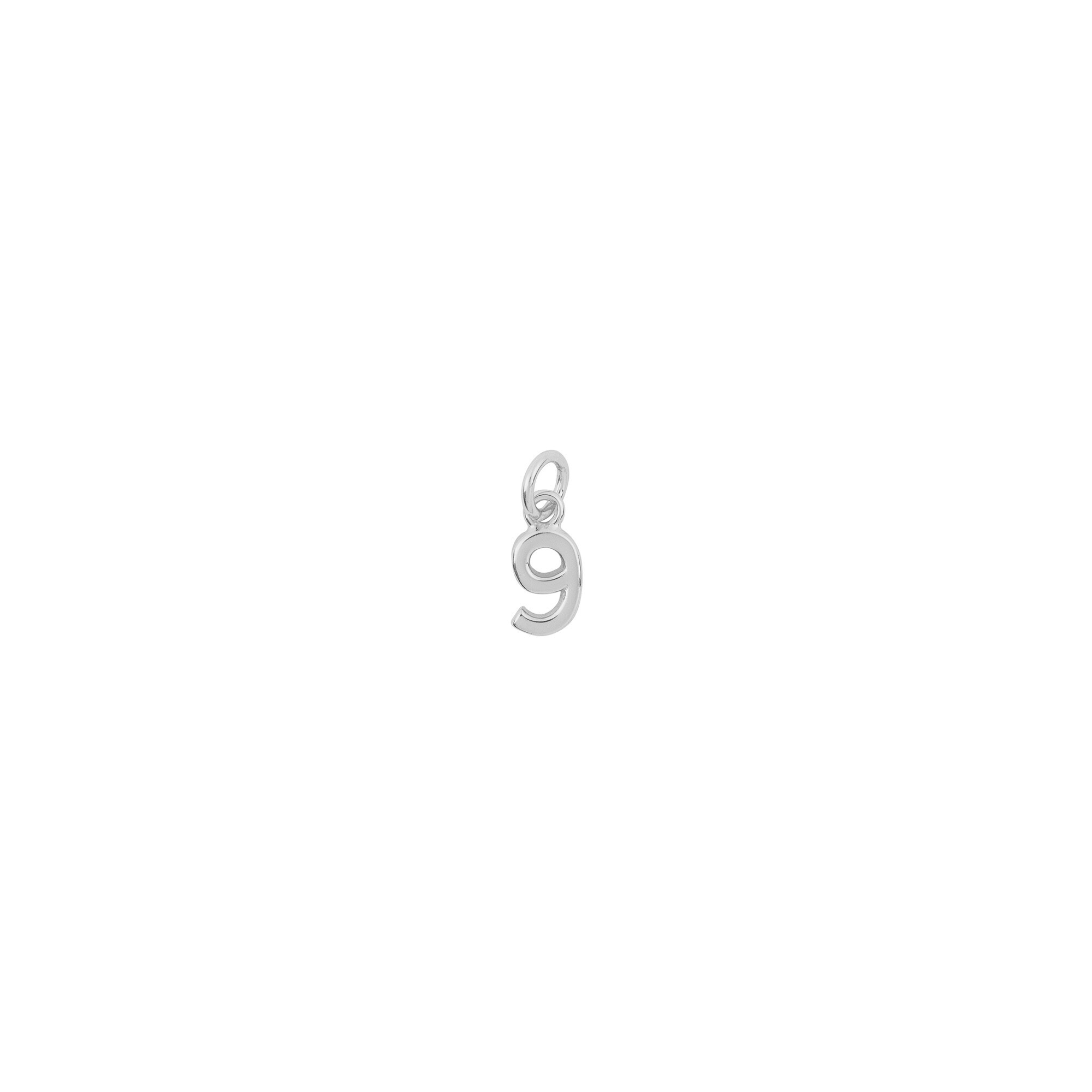 COLGANTE NÚMERO PLATA