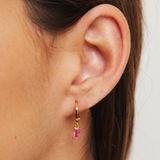 ARGOLLAS CALA PINK BAÑADAS EN ORO