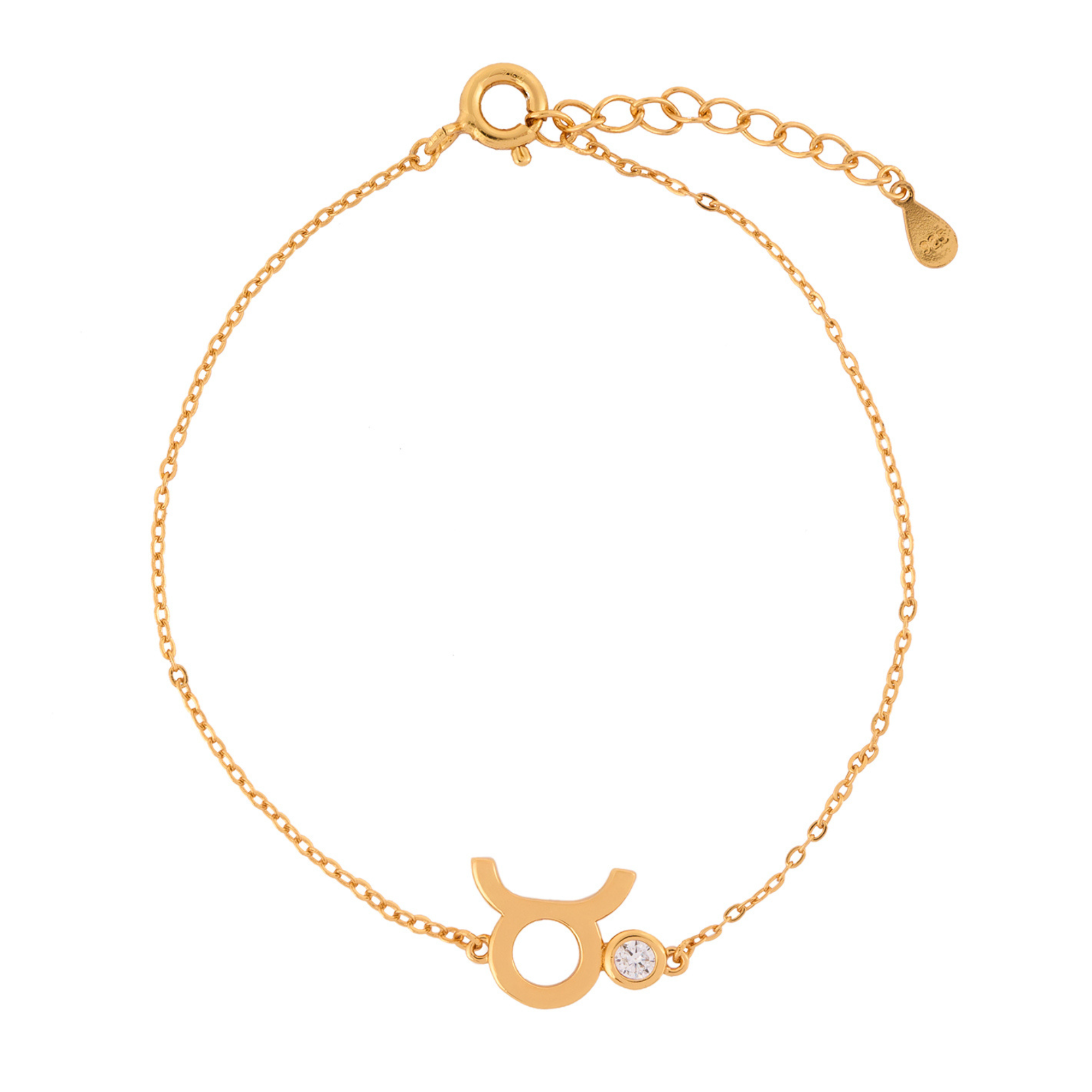 PULSERA NEW ZODIAC BAÑADA EN ORO