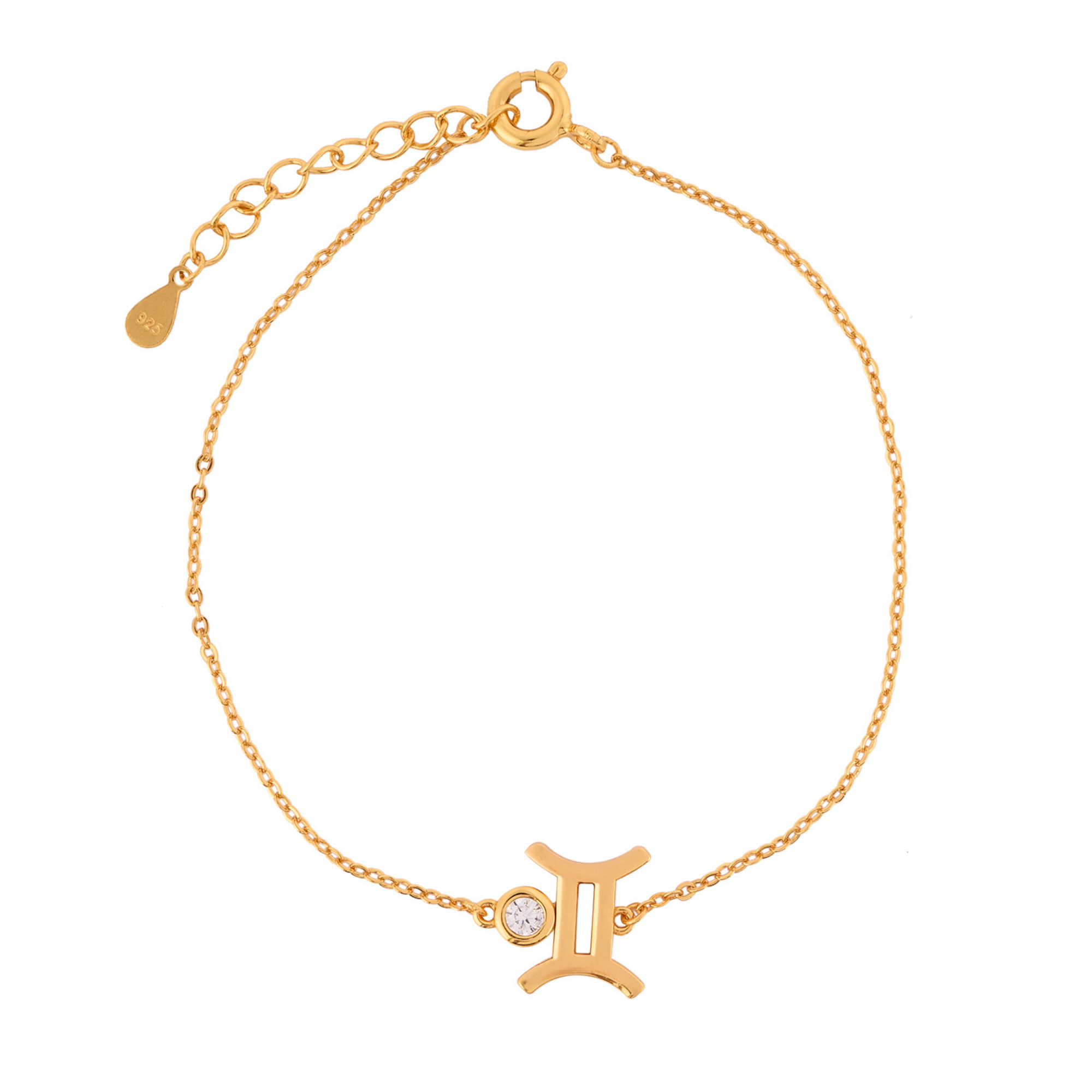 PULSERA NEW ZODIAC BAÑADA EN ORO