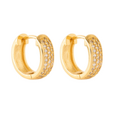 ARGOLLAS ARIA 13MM BAÑADAS EN ORO