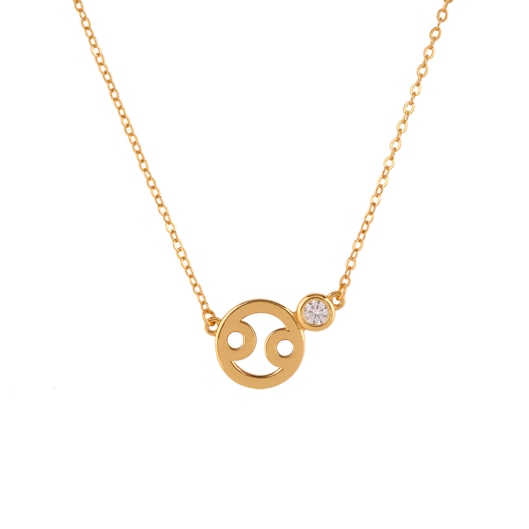 COLLAR NEW ZODIAC BAÑADO EN ORO