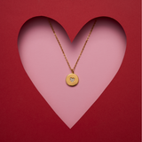 COLLAR AMOUR BAÑADO EN ORO