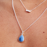 COLLAR VERA ÒPALO AZUL