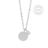COLLAR MEDALLA CIRCÓN 12MM PARA GRABAR ACERO