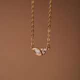 COLLAR JUNI BAÑADO EN ORO