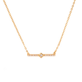 COLLAR FAZ BAÑADO EN ORO