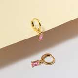 ARGOLLAS CALA PINK BAÑADAS EN ORO