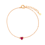PULSERA VALENTINE BAÑADA EN ORO