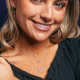 COLLAR MEDALLA LUNA PLATA