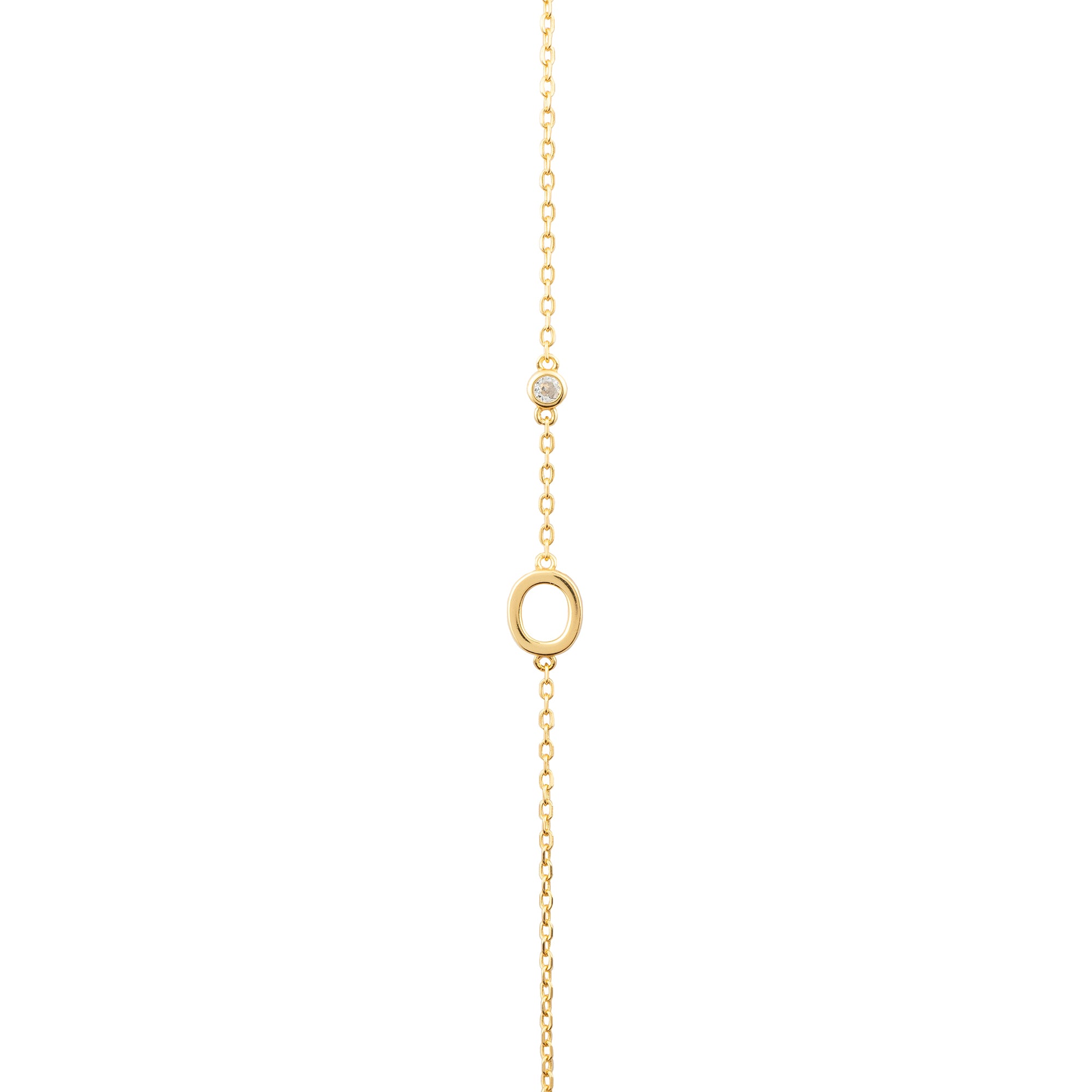 PULSERA INICIAL BAÑADA EN ORO