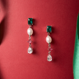 AROS ELISA BAÑADOS EN ORO BLANCO