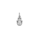 COLGANTE HAMSA PLATA