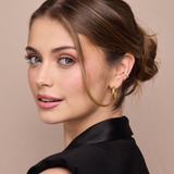 ARGOLLAS MARI BAÑADAS EN ORO