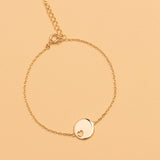 PULSERA MAMÁ BAÑADA EN ORO