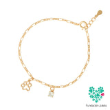PULSERA JULIETA BAÑADA EN ORO