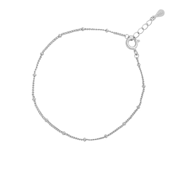 PULSERA NORA PLATA | BOAZ JOYAS