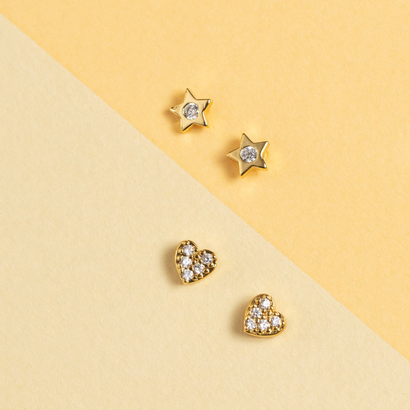 AROS MIA BAÑADOS EN ORO | BOAZ JOYAS