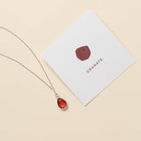 COLLAR VERA GRANATE