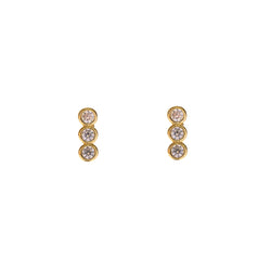 AROS DOTS BAÑADOS EN ORO | BOAZ JOYAS