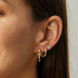 ARGOLLAS KARA 15MM BAÑADAS EN ORO