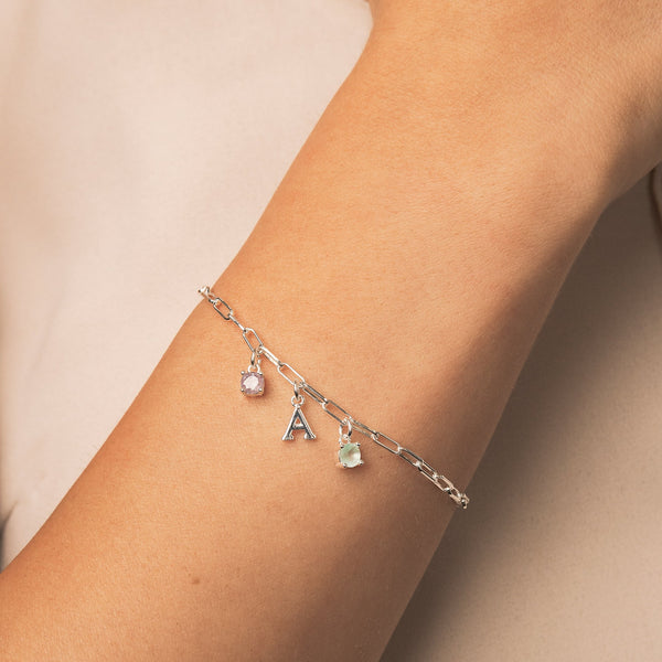 PULSERA DINA PLATA | BOAZ JOYAS