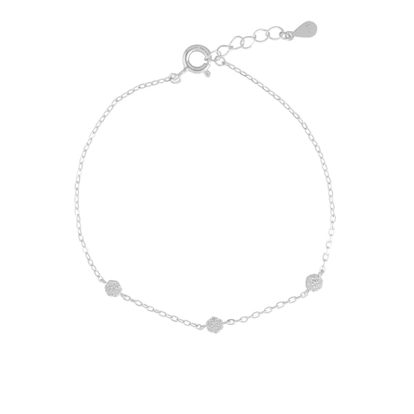 PULSERA LUZ PLATA | BOAZ JOYAS