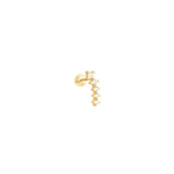 PIERCING KENIA BAÑADO EN ORO (1 UNIDAD)