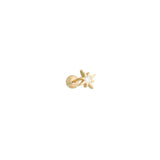 PIERCING SURI BAÑADO EN ORO (1 UNIDAD)