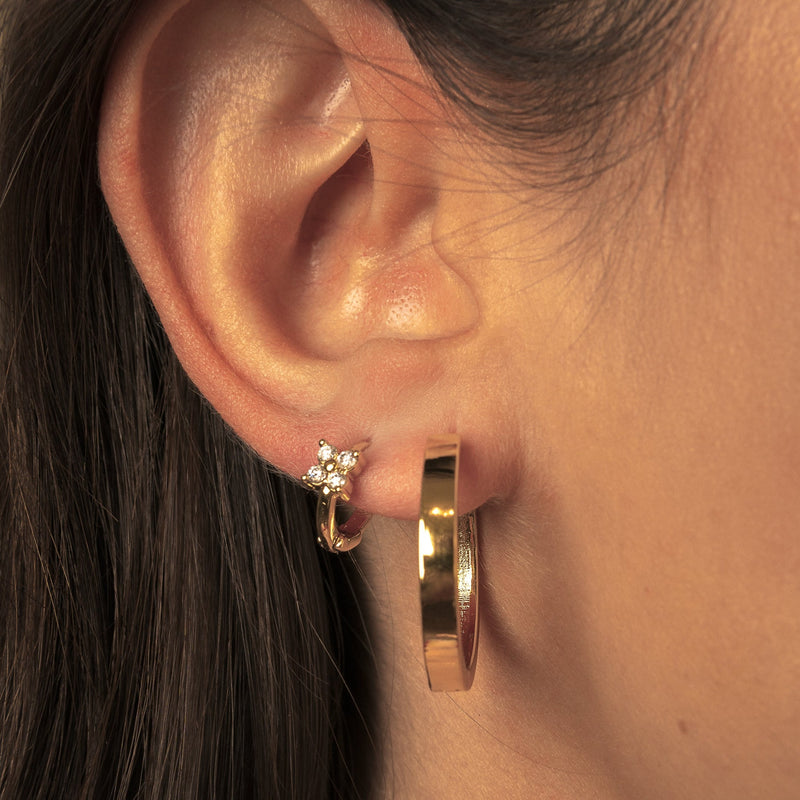 ARGOLLAS NALA BAÑADAS EN ORO | BOAZ JOYAS