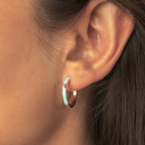 ARGOLLAS LUCA BLUE BAÑADAS EN ORO