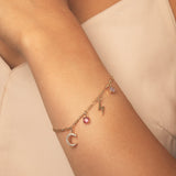 PULSERA UMA BAÑADA EN ORO