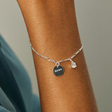 PULSERA MAMÁ SIEMPRE PLATA