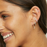 PIERCING OLIVIA PLATA (1 UNIDAD)
