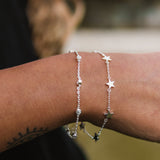 PULSERA STARS PLATA