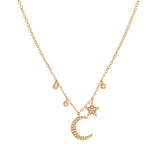COLLAR OSLO BAÑADO EN ORO