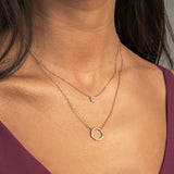 COLLAR SENA BAÑADO EN ORO