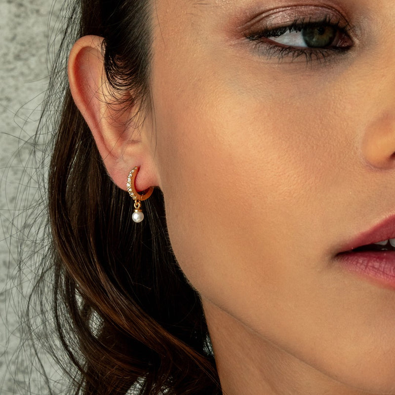 ARGOLLAS MYSTIC BAÑADAS EN ORO | BOAZ JOYAS