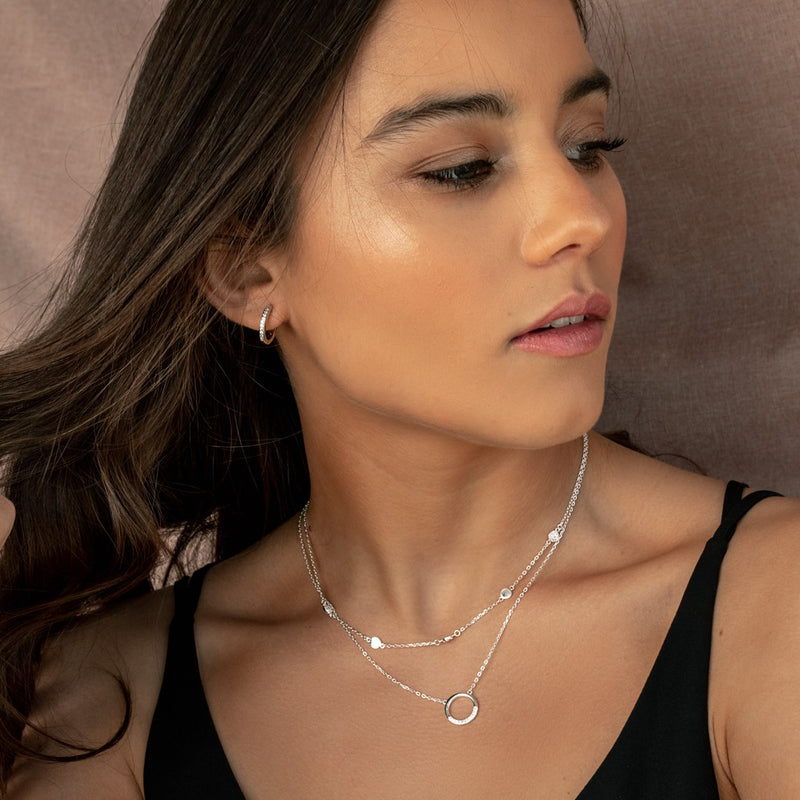 COLLAR LEA PLATA | BOAZ JOYAS