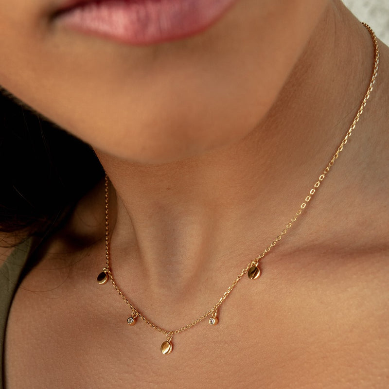 COLLAR SILK BAÑADO EN ORO | BOAZ JOYAS