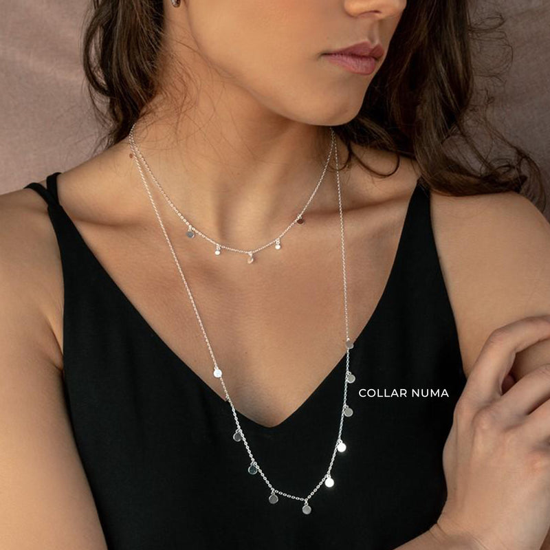 COLLAR SILK PLATA | BOAZ JOYAS