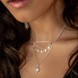COLLAR GALAXY PLATA
