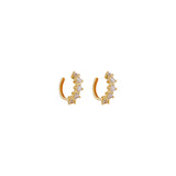EARCUFFS LIMA BAÑADOS EN ORO