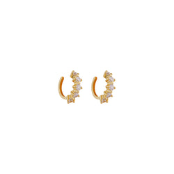 EARCUFFS LIMA BAÑADOS EN ORO | BOAZ JOYAS