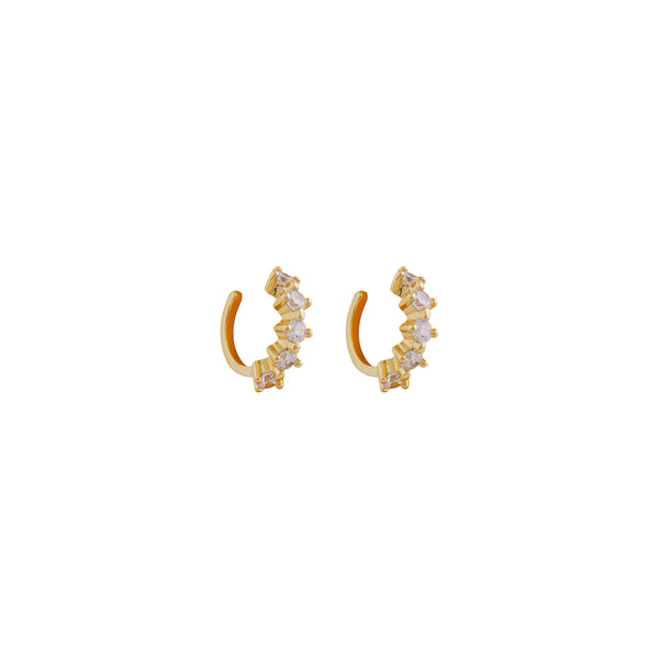 EARCUFFS LIMA BAÑADOS EN ORO | BOAZ JOYAS