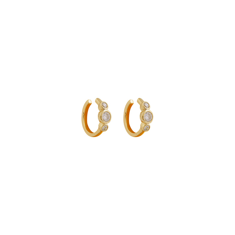 EARCUFFS GALA BAÑADOS EN ORO | BOAZ JOYAS