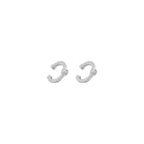 EARCUFFS CALI BAÑADOS EN ORO BLANCO